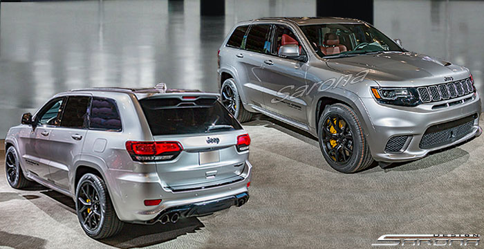 Custom Jeep Grand Cherokee  SUV/SAV/Crossover Body Kit (2014 - 2019) - $1975.00 (Part #JP-012-KT)